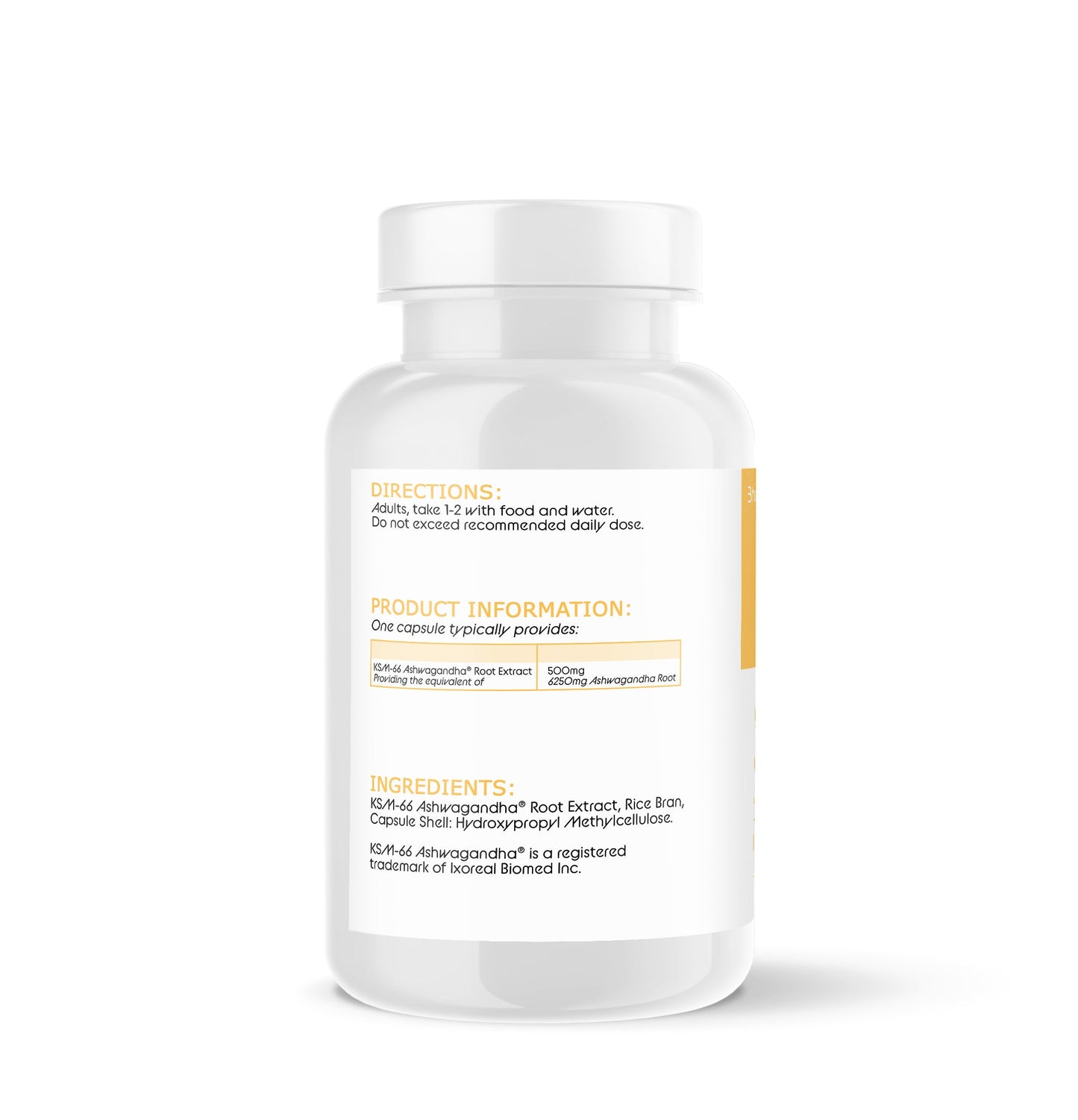 Ashwagandha KSM - 66® - Bhealth Store